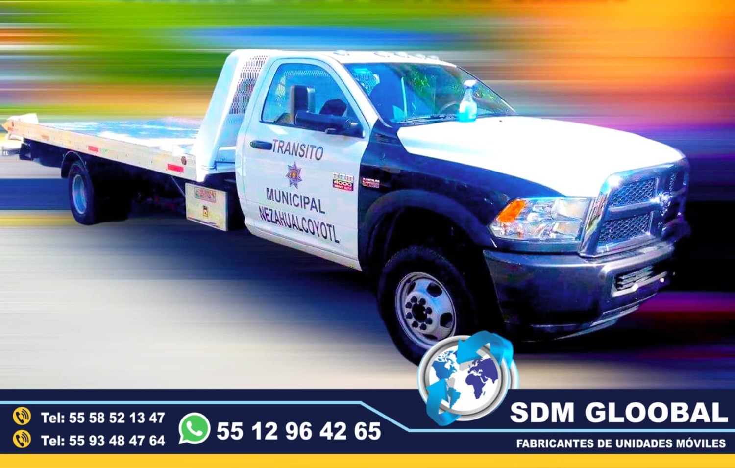 Fabrica de Gruas de Plataforma para Transito Municipal y Estatal 