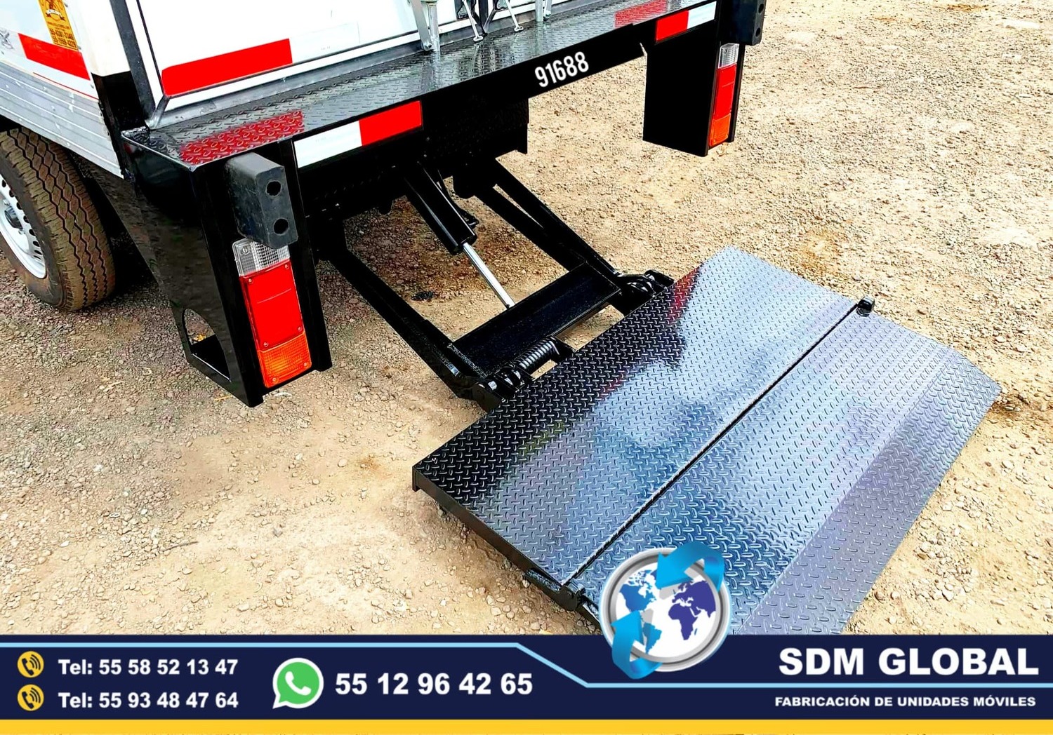 Fabricantes de Rampas Hidraulicas para camioneta y camion de carga <br>