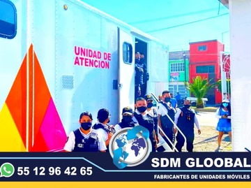 Conversion y Equipamiento de Patrullas nuevas equipadas, Fabricacion y venta de unidades moviles para seguridad publica, privada, rescate, salvamento.SDM Global Mexico somos una empresa líder en el Equipamiento de Patrullas asi como de unidades moviles de rescate, salvamento, proximidad, primer respodiente, equipo tactito, anti motin, fuerzas especiales, semi remolques con personal altamente capasitado para su fabricacion, Roll bar, Tumbaburros, Burrera, Banca central, Defensa trasera, Lona, Rotulacion, Pintura, Torreta de leds, sirena, bocina, codigos, estrobos, luces, etc. somos fabricantes.El término auto o moto Patrulla es utilizado para Patrullar un área concreta asignada. ​ Su función primaria es servir de apoyo a los oficiales de Policía en sus tareas diarias como rondines y traslado de delincuentes. somos fabricantes de unidades moviles especiales.Somos una Empresa Mexicana líder en el Mercado con años de experiencia, especialistas en el Equipamiento de Patrullas Equipadas Cajas y Remolques Unidades Moviles Especiales de Seguridad, Rescate, Salvamento, Salud, Comunicacion, Higine, etc.,Somos fabribricantes directos, distribuidores en todo Mexico, comunicate y te atenderemos personalmente.