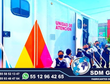 Conversion y Equipamiento de Patrullas nuevas equipadas, Fabricacion y venta de unidades moviles para seguridad publica, privada, rescate, salvamento. SDM Global Mexico somos una empresa líder en el Equipamiento de Patrullas asi como de unidades moviles de rescate, salvamento, proximidad, primer respodiente, equipo tactito, anti motin, fuerzas especiales, semi remolques con personal altamente capasitado para su fabricacion, Roll bar, Tumbaburros, Burrera, Banca central, Defensa trasera, Lona, Rotulacion, Pintura, Torreta de leds, sirena, bocina, codigos, estrobos, luces, etc. somos fabricantes.El término auto o moto Patrulla es utilizado para Patrullar un área concreta asignada. ​ Su función primaria es servir de apoyo a los oficiales de Policía en sus tareas diarias como rondines y traslado de delincuentes. somos fabricantes de unidades moviles especiales.Somos una Empresa Mexicana líder en el Mercado con años de experiencia, especialistas en el Equipamiento de Patrullas Equipadas Cajas y Remolques Unidades Moviles Especiales de Seguridad, Rescate, Salvamento, Salud, Comunicacion, Higine, etc.,Somos fabribricantes directos, distribuidores en todo Mexico, comunicate y te atenderemos personalmente.