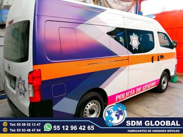 Conversion y Equipamiento de Patrullas nuevas equipadas, Fabricacion y venta de unidades moviles para seguridad publica, privada, rescate, salvamento.SDM Global Mexico somos una empresa líder en el Equipamiento de Patrullas asi como de unidades moviles de rescate, salvamento, proximidad, primer respodiente, equipo tactito, anti motin, fuerzas especiales, semi remolques con personal altamente capasitado para su fabricacion, Roll bar, Tumbaburros, Burrera, Banca central, Defensa trasera, Lona, Rotulacion, Pintura, Torreta de leds, sirena, bocina, codigos, estrobos, luces, etc. somos fabricantes.El término auto o moto Patrulla es utilizado para Patrullar un área concreta asignada. ​ Su función primaria es servir de apoyo a los oficiales de Policía en sus tareas diarias como rondines y traslado de delincuentes. somos fabricantes de unidades moviles especiales.Somos una Empresa Mexicana líder en el Mercado con años de experiencia, especialistas en el Equipamiento de Patrullas Equipadas Cajas y Remolques Unidades Moviles Especiales de Seguridad, Rescate, Salvamento, Salud, Comunicacion, Higine, etc.,Somos fabribricantes directos, distribuidores en todo Mexico, comunicate y te atenderemos personalmente.