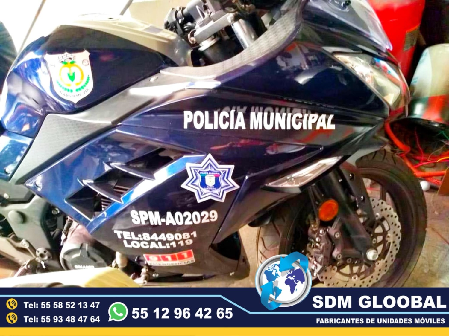 Venta Fabricacion Conversion y Equipamiento de MotoPatrullas cuatrimotos bicicletas     