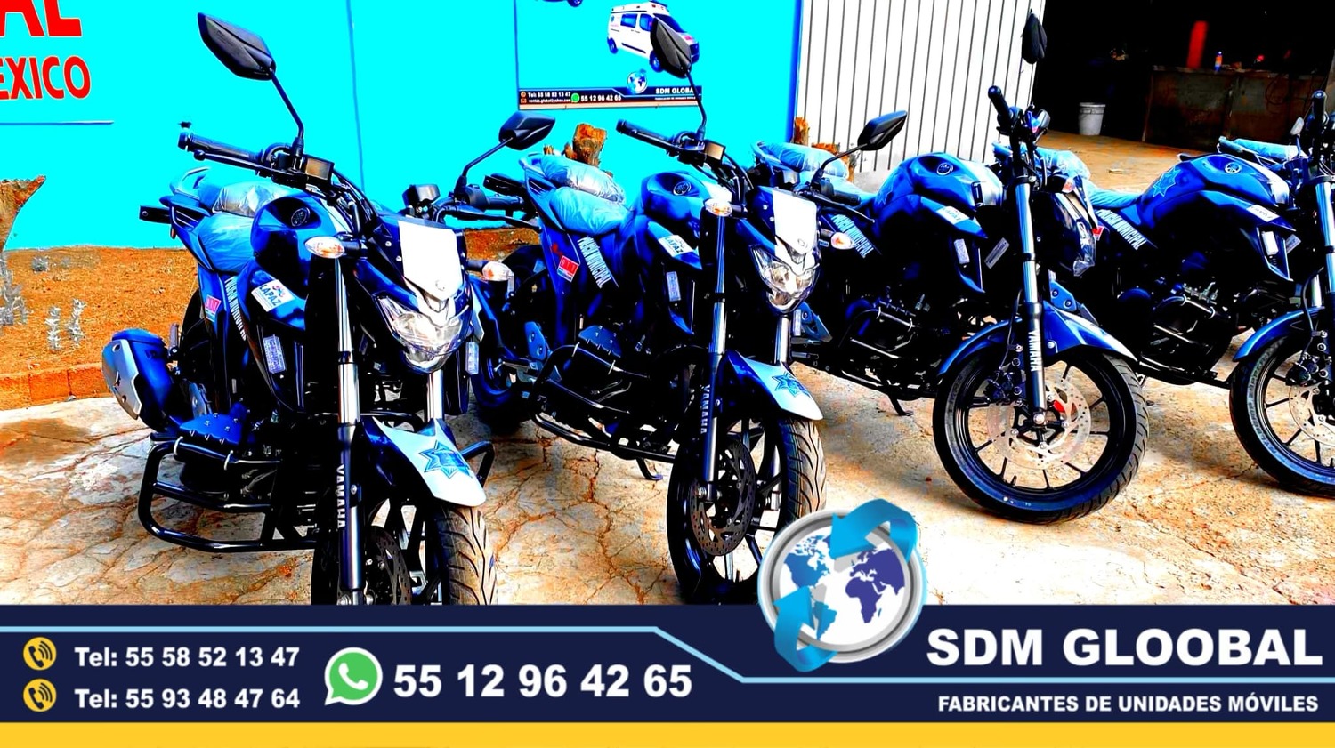 Venta Fabricacion Conversion y Equipamiento de MotoPatrullas cuatrimotos bicicletas     