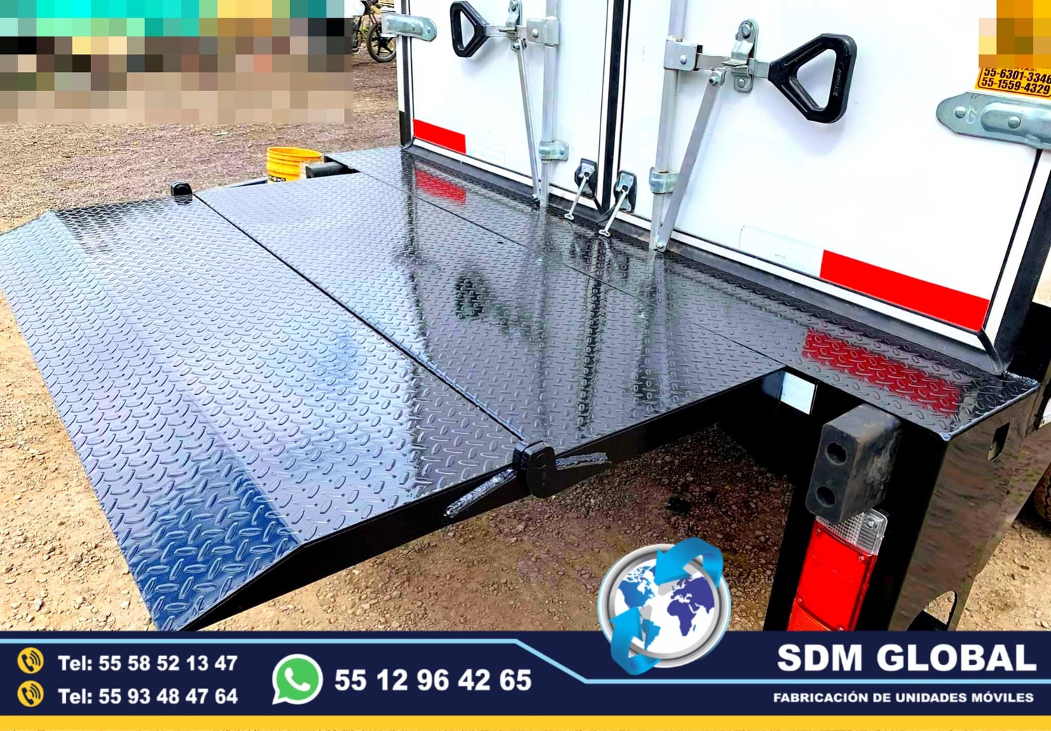 Fabricantes de Rampas Hidraulicas para camioneta y camion de carga <br>
