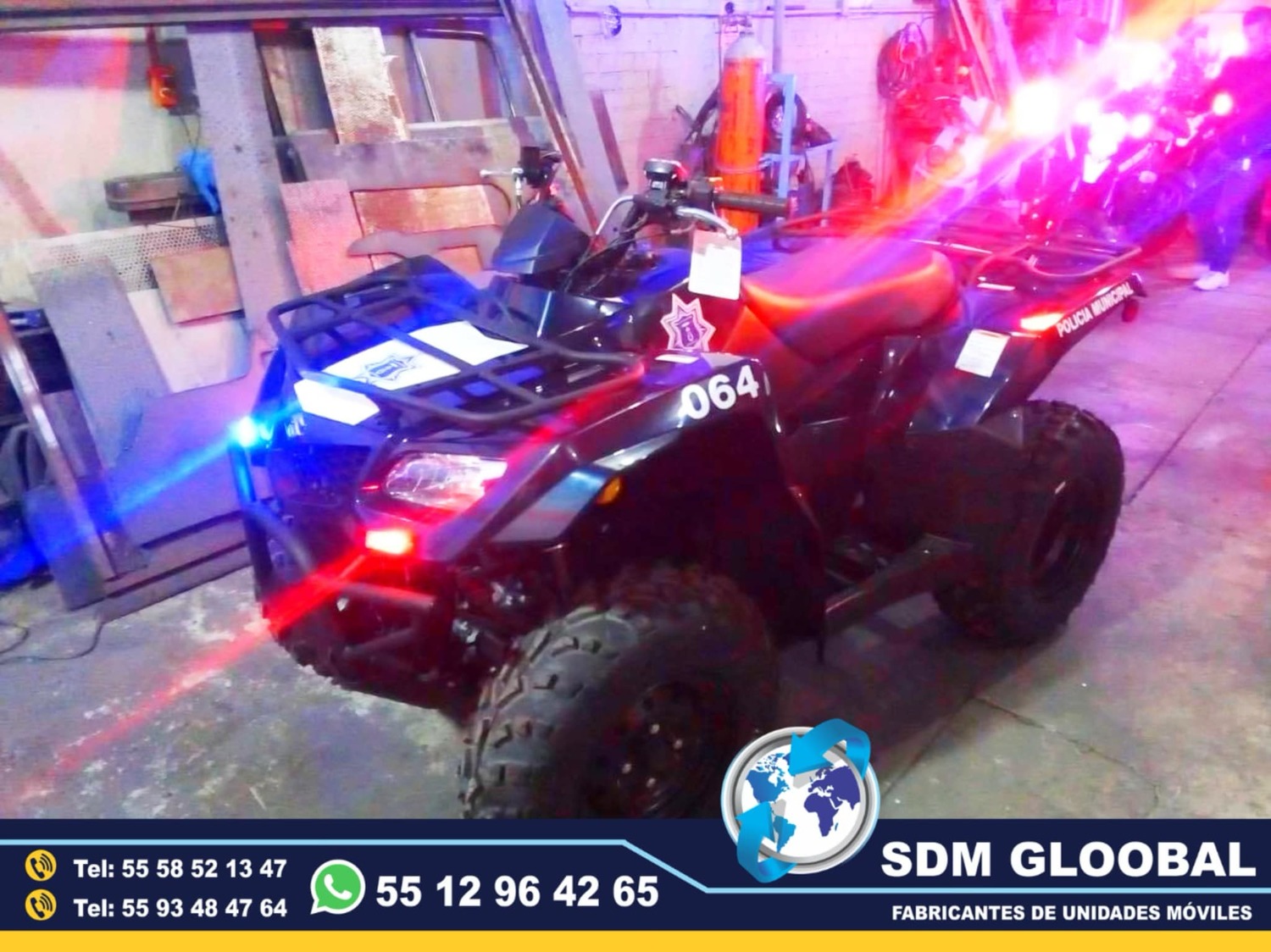 Venta Fabricacion Conversion y Equipamiento de MotoPatrullas cuatrimotos bicicletas     