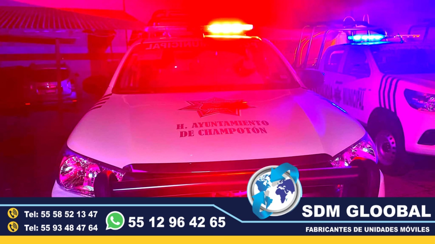 Instalacion de equipo, luces y comunicacion para patrullas pick up seda motopatrullas comando <br>