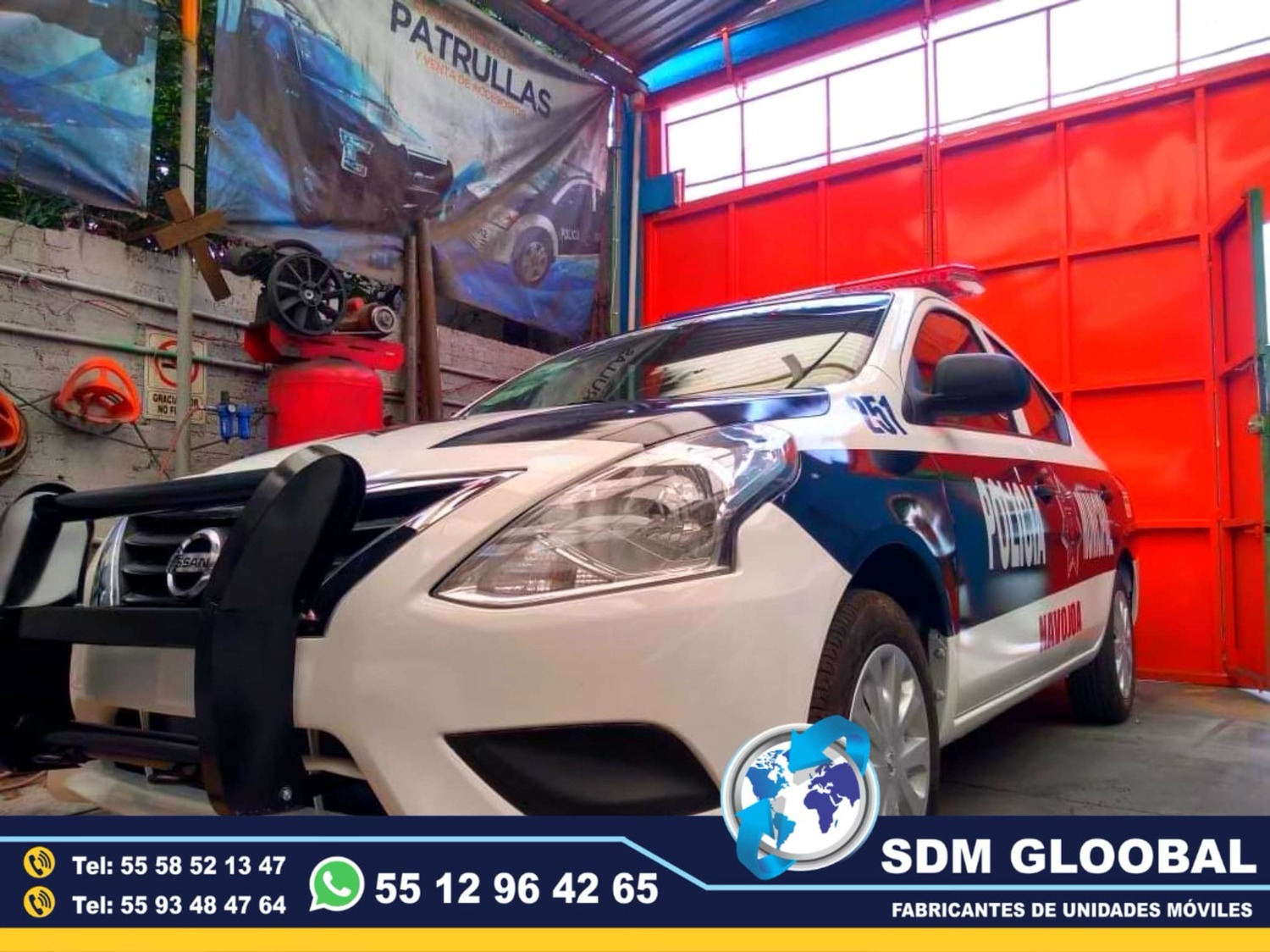 Fabrica de Patrullas Sedan&nbsp; Conversion Equipamiento Venta<br>