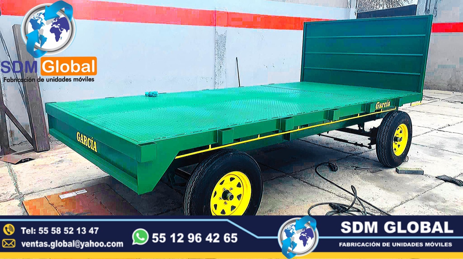 Fabricacion de Remolques de todo tipo y medidas