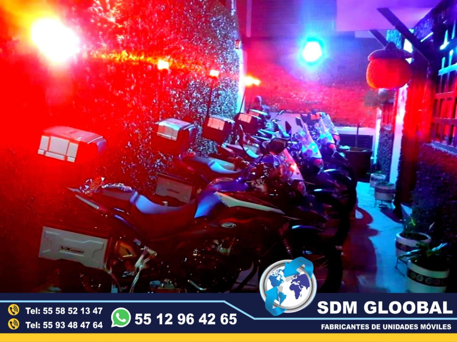 Venta Fabricacion Conversion y Equipamiento de MotoPatrullas cuatrimotos bicicletas     