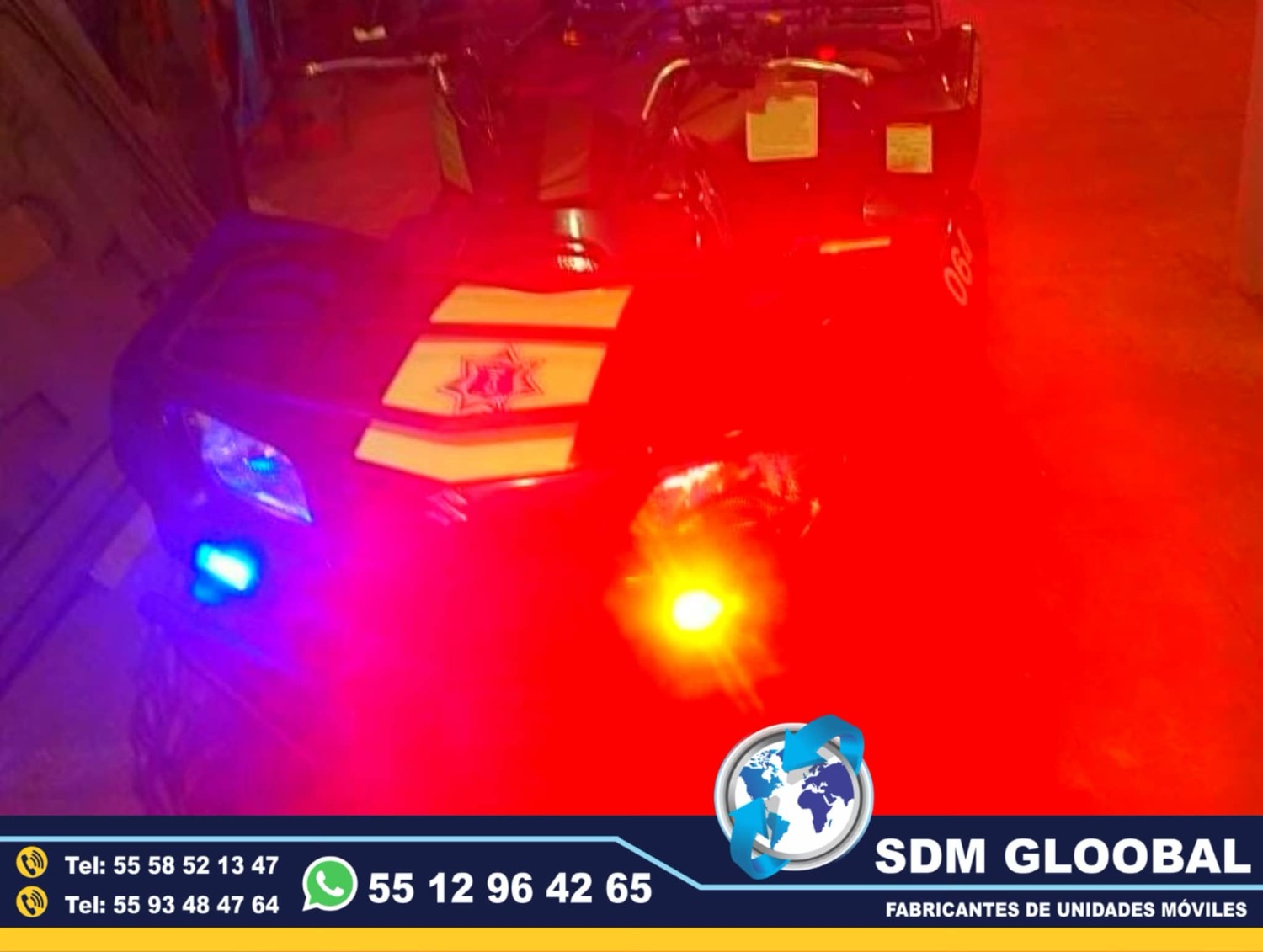 Venta Fabricacion Conversion y Equipamiento de MotoPatrullas cuatrimotos bicicletas     