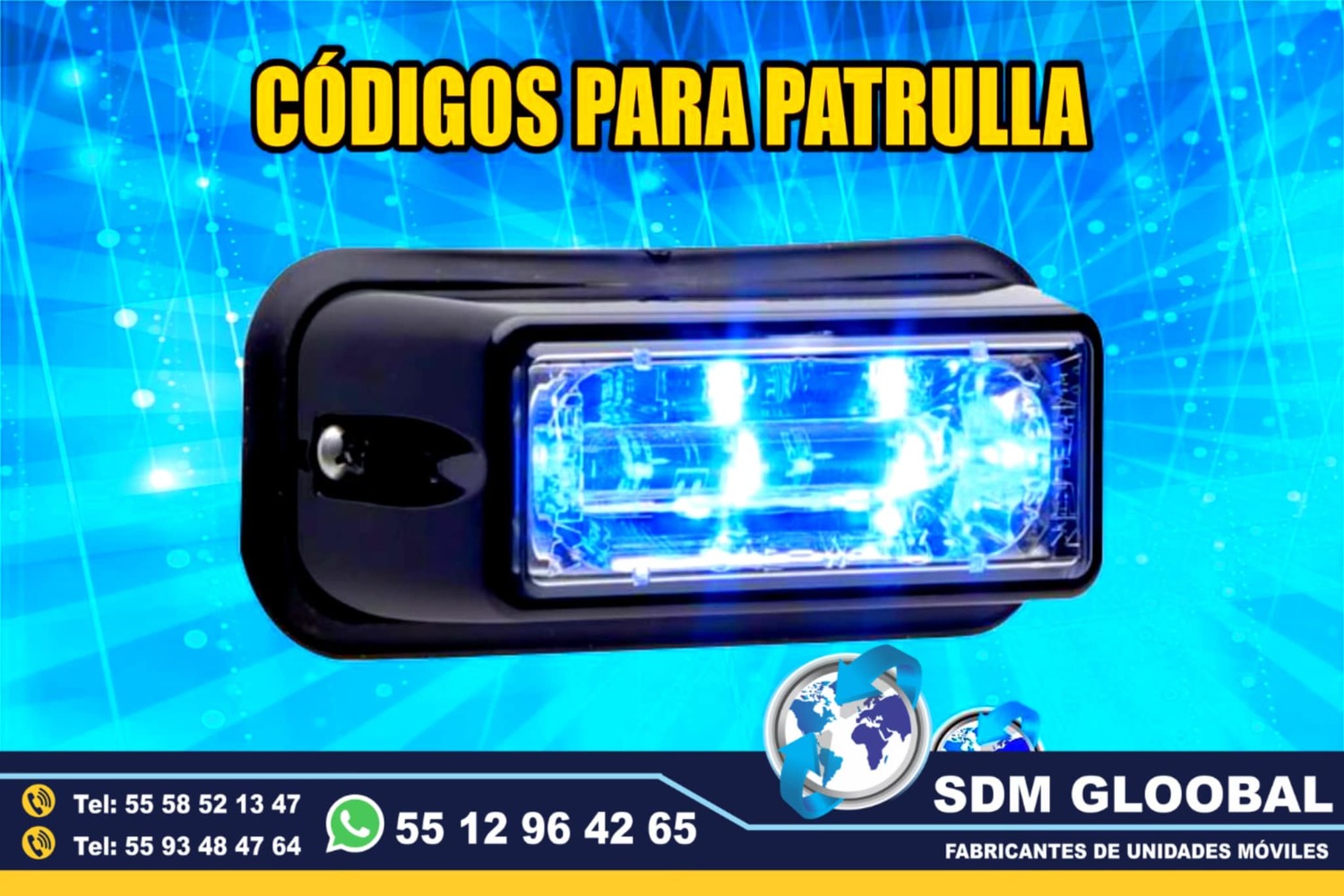 Venta e Instalacion de Luces Perimetrales y Auxiliares para Moto Patrullas Cuatrimotos Motocicletas   