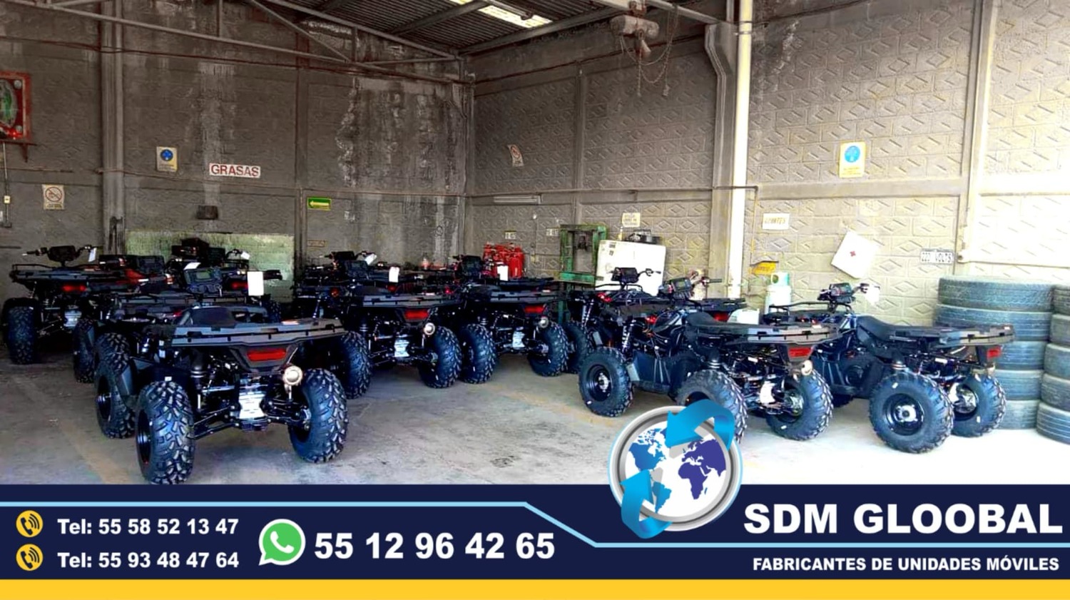 Venta Fabricacion Conversion y Equipamiento de MotoPatrullas cuatrimotos bicicletas     