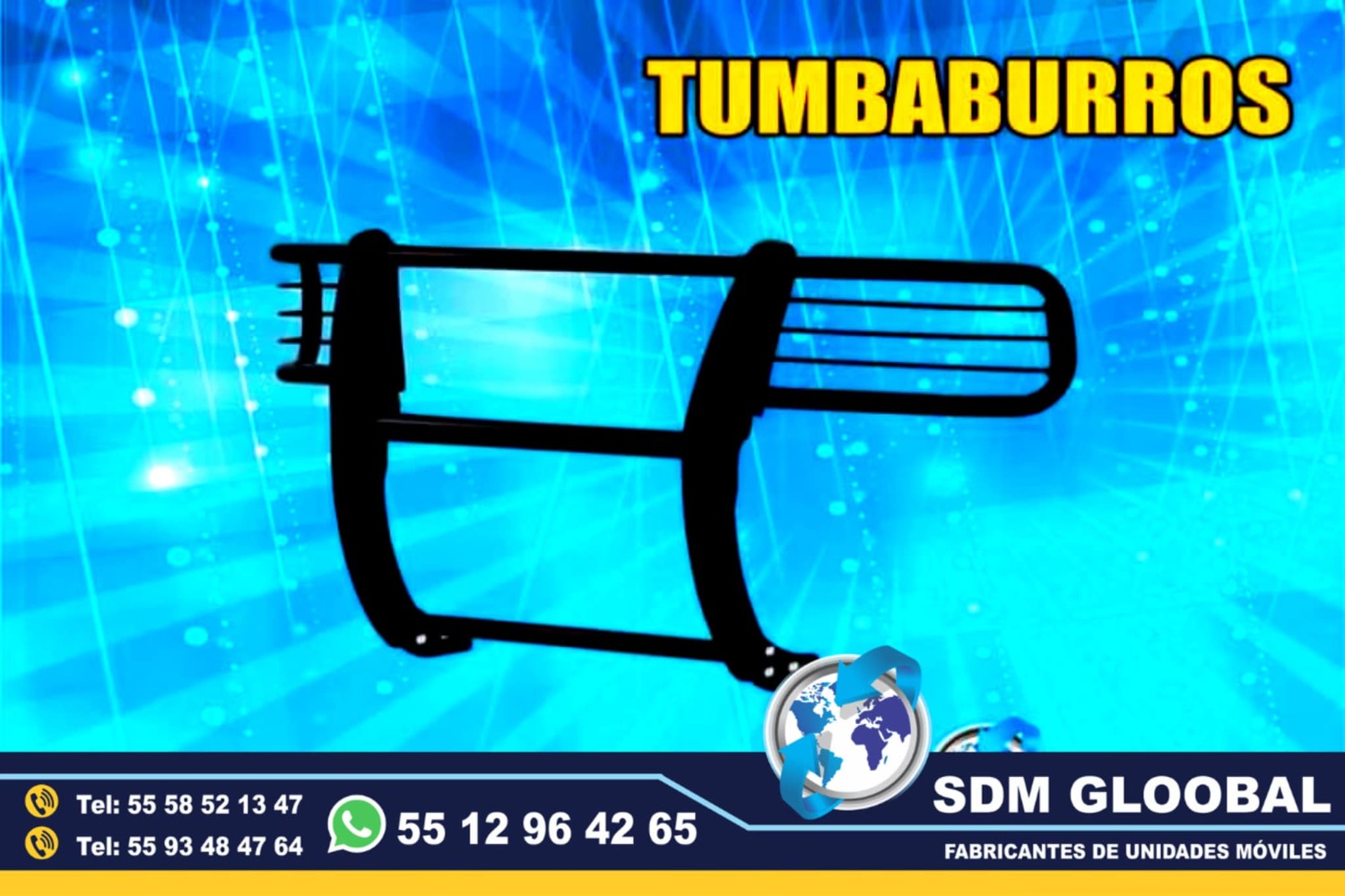 Fabricacion y venta de tumbaburros para patrullas pick up camioneta <br>