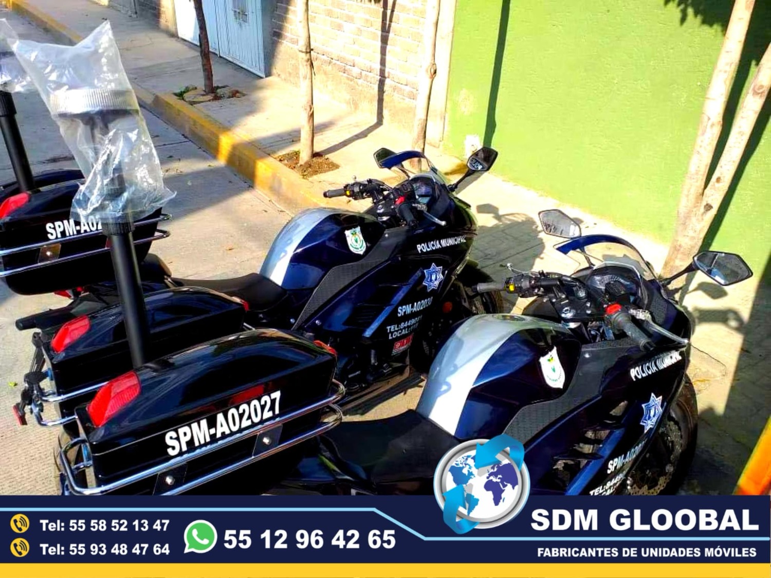 Venta Fabricacion Conversion y Equipamiento de MotoPatrullas cuatrimotos bicicletas     