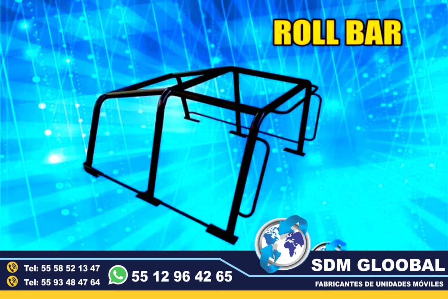 Fabricacion y venta de Roll bar para Patrullas pick up camionetas<br>