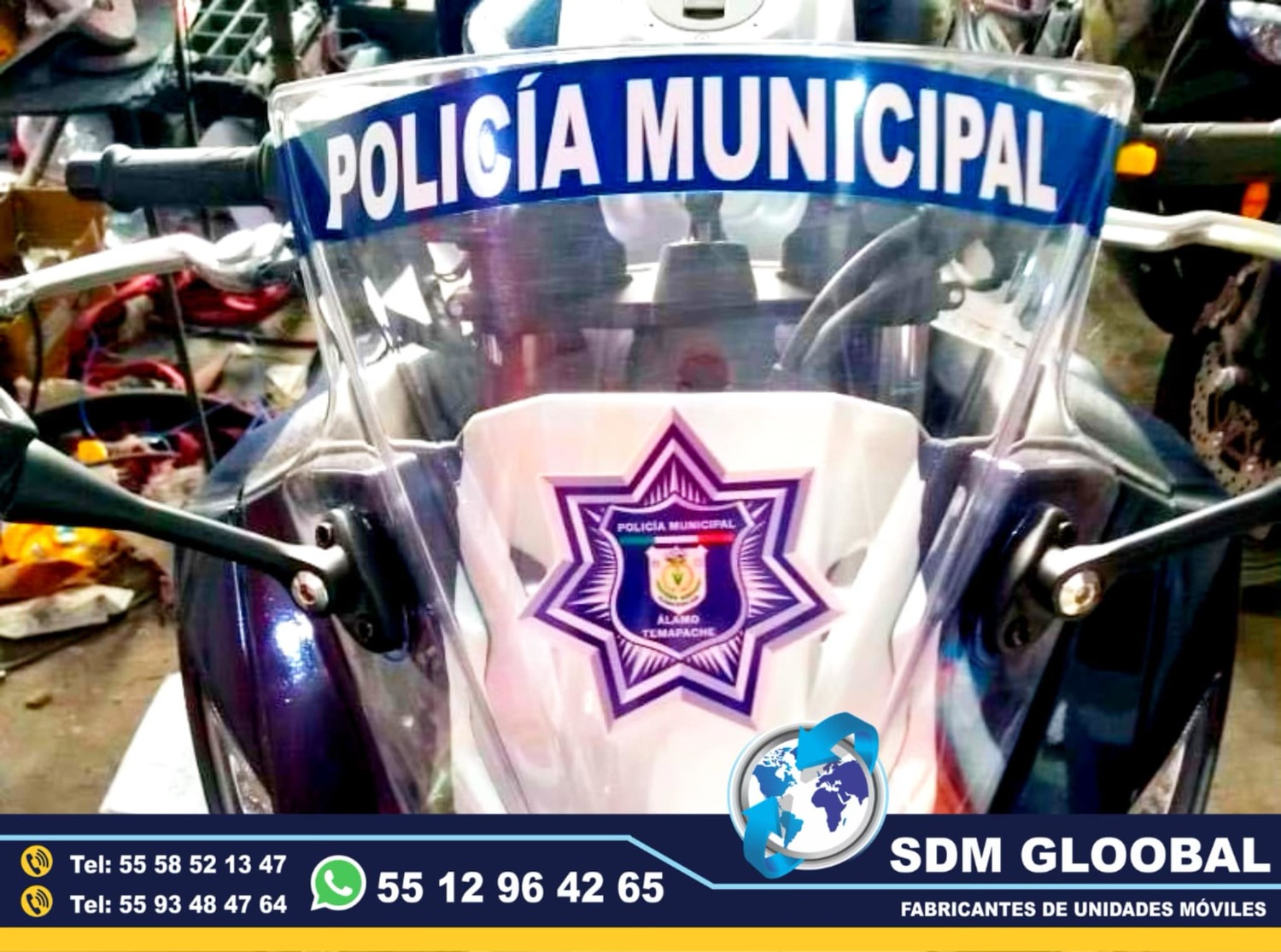 Venta Fabricacion Conversion y Equipamiento de MotoPatrullas cuatrimotos bicicletas     