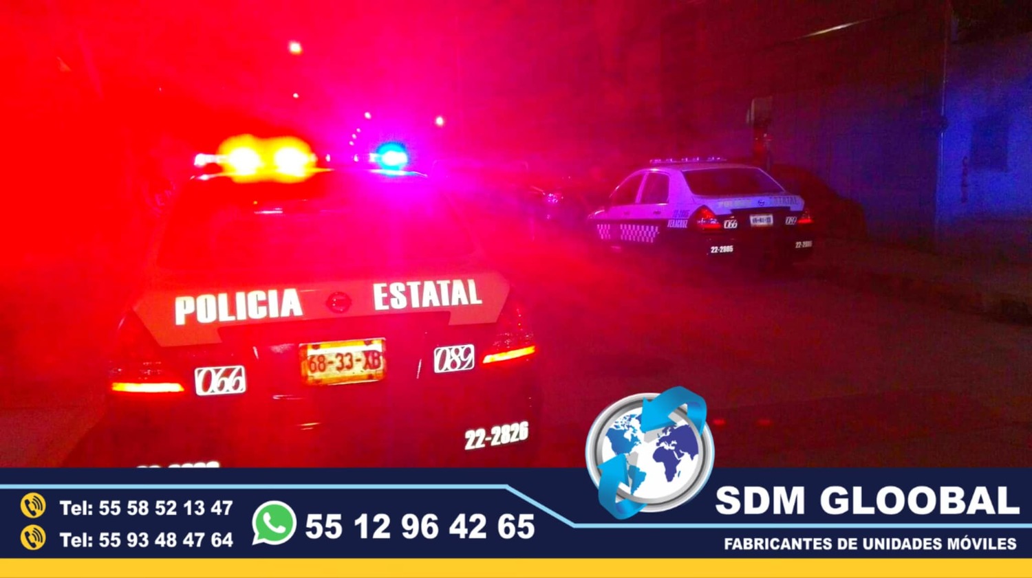 Rotulacion, balizamiento, cromatica de Moto Patrullas pick up sedan<br>