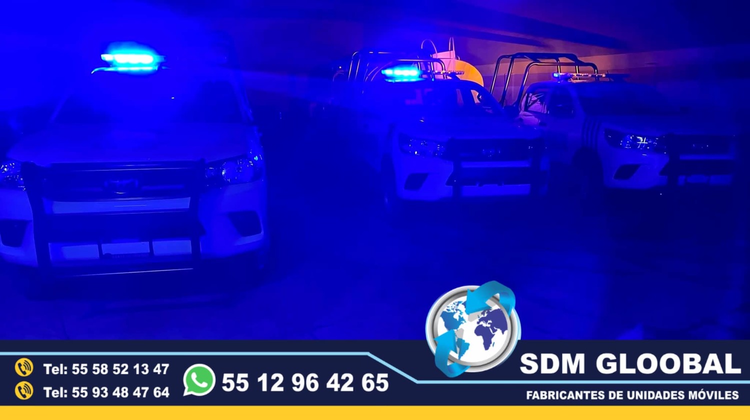Instalacion de equipo, luces y comunicacion para patrullas pick up seda motopatrullas comando <br>
