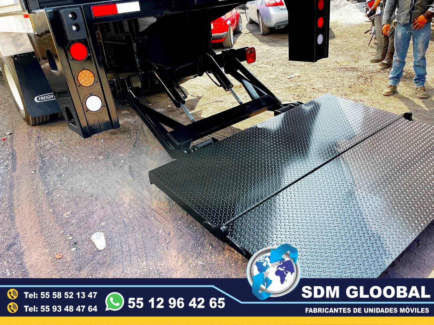 Fabricantes de Rampas Hidraulicas para camioneta y camion de carga <br>