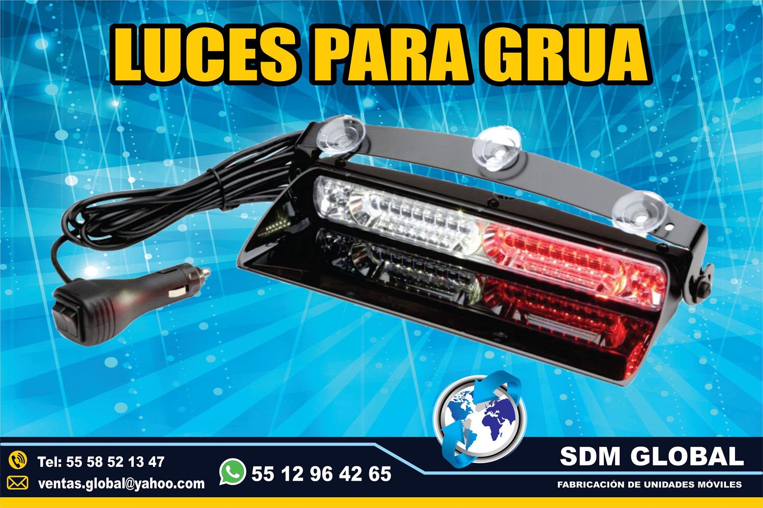 Venta de Luces Perimetrales Auxiliares para Gruas