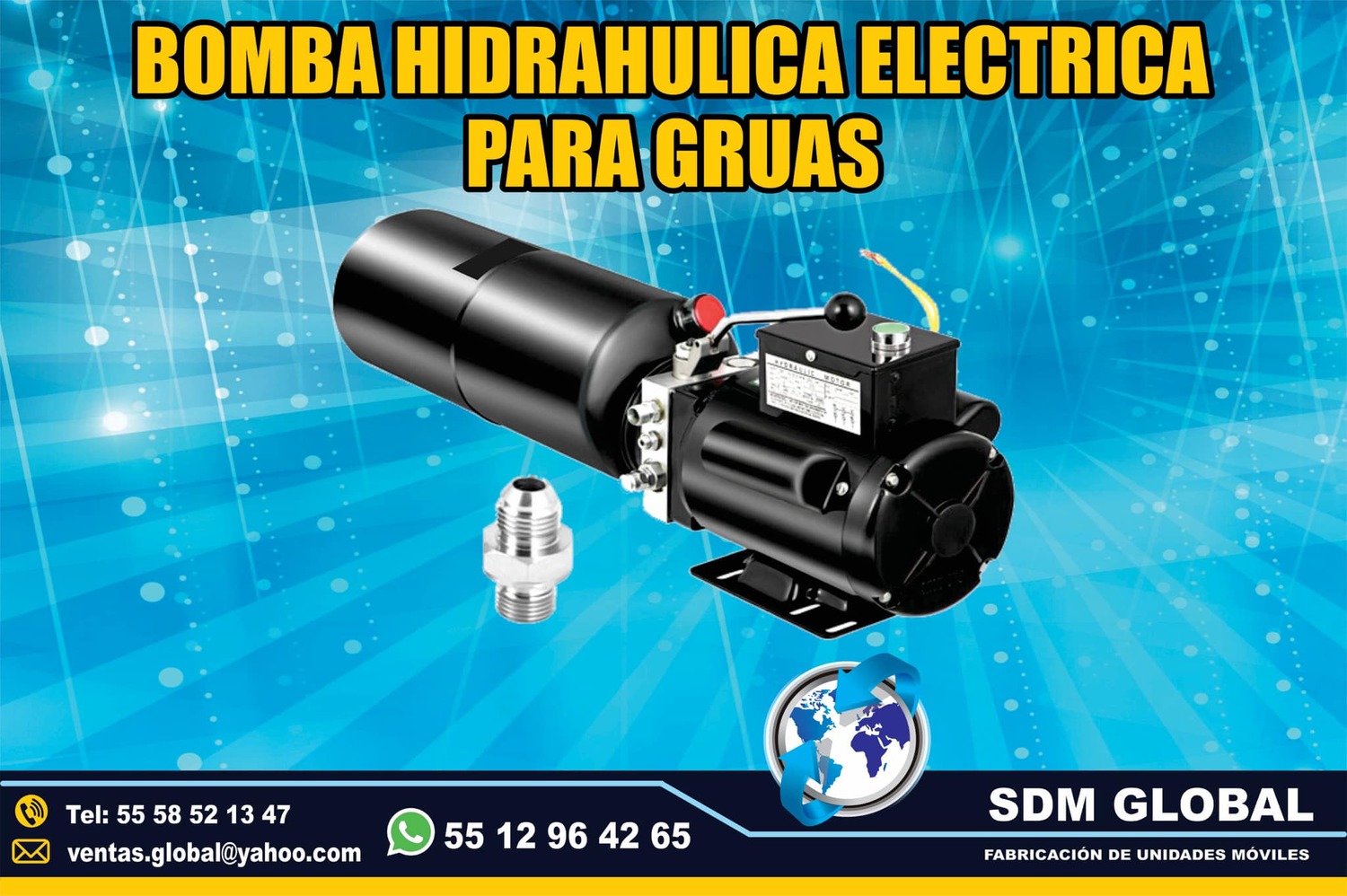 Venta de bomba electrica para gruas de salvamento<br>