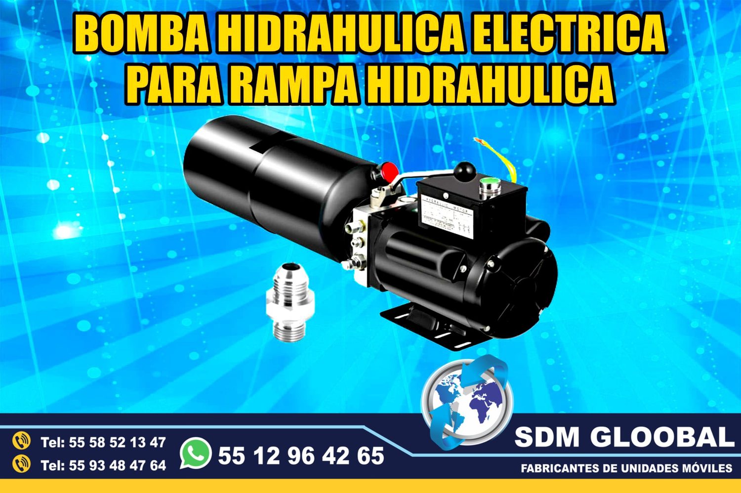 Venta de Bomba electrica para Rampas Hidraulicas&nbsp;de carga
