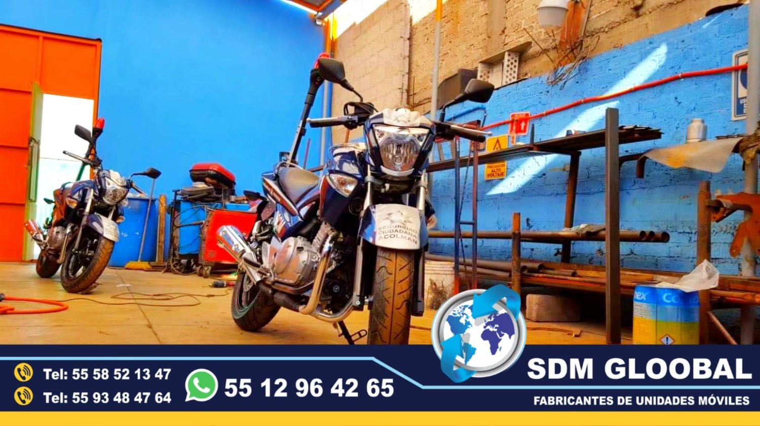 Venta Fabricacion Conversion y Equipamiento de MotoPatrullas cuatrimotos bicicletas     