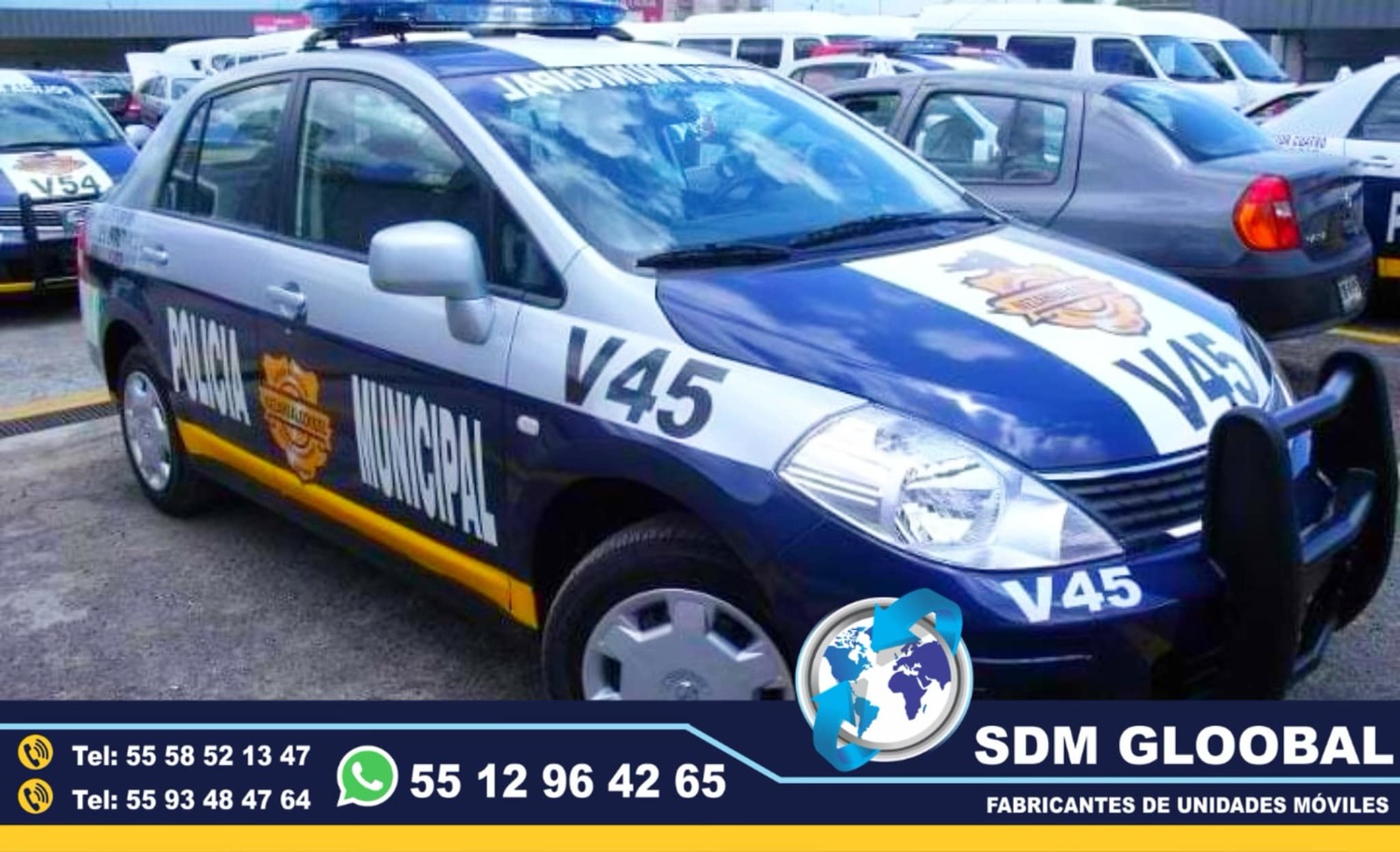 Fabricantes de Patrullas Sedan&nbsp; Conversion Equipamiento Venta<br>