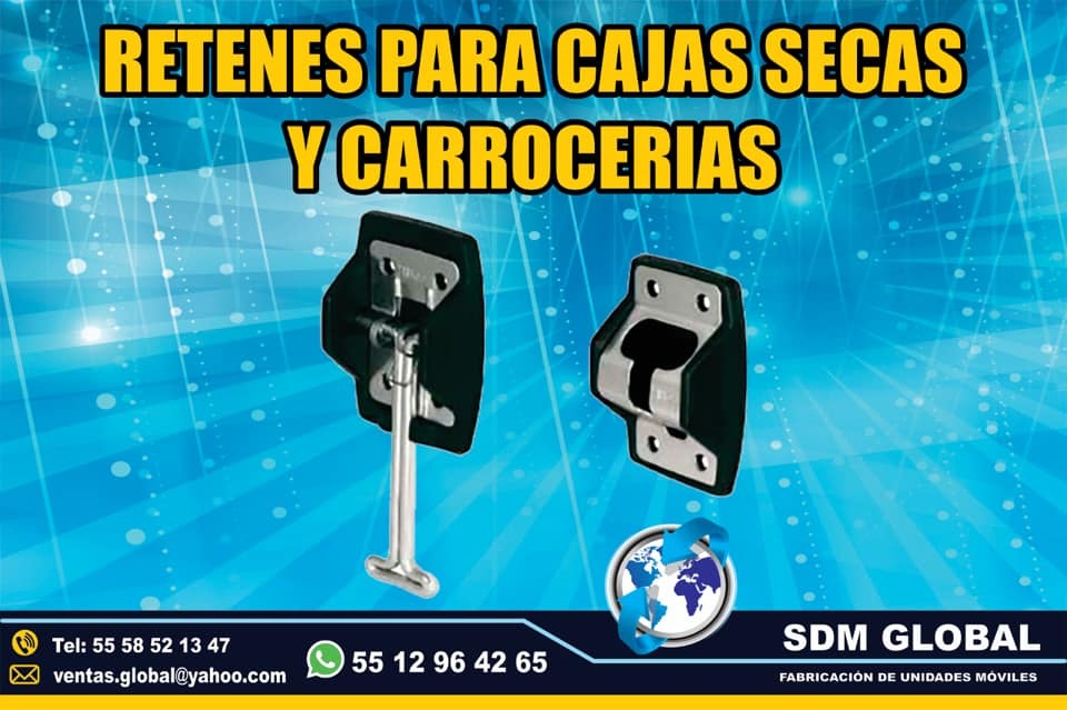 Retenes para carrocerias y cajas secas plataformas remolques