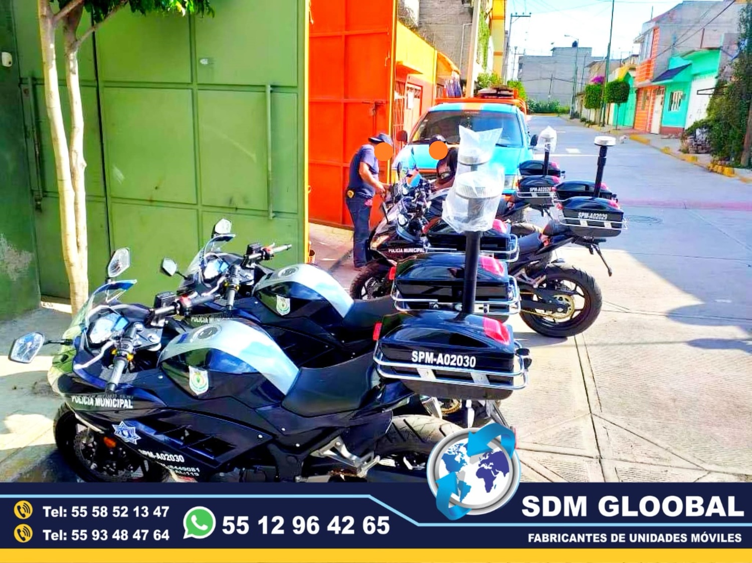 Venta Fabricacion Conversion y Equipamiento de MotoPatrullas cuatrimotos bicicletas     