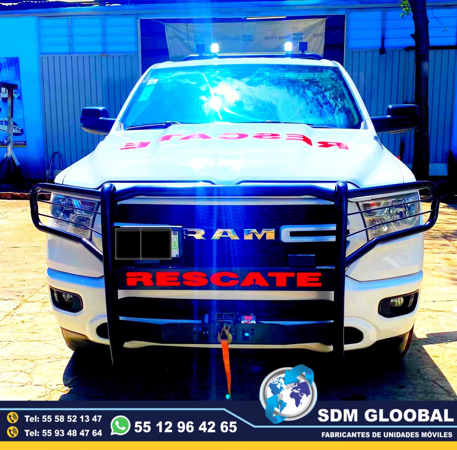 Fabricacion de Unidades de Recate, Salvamento, Proteccion civil