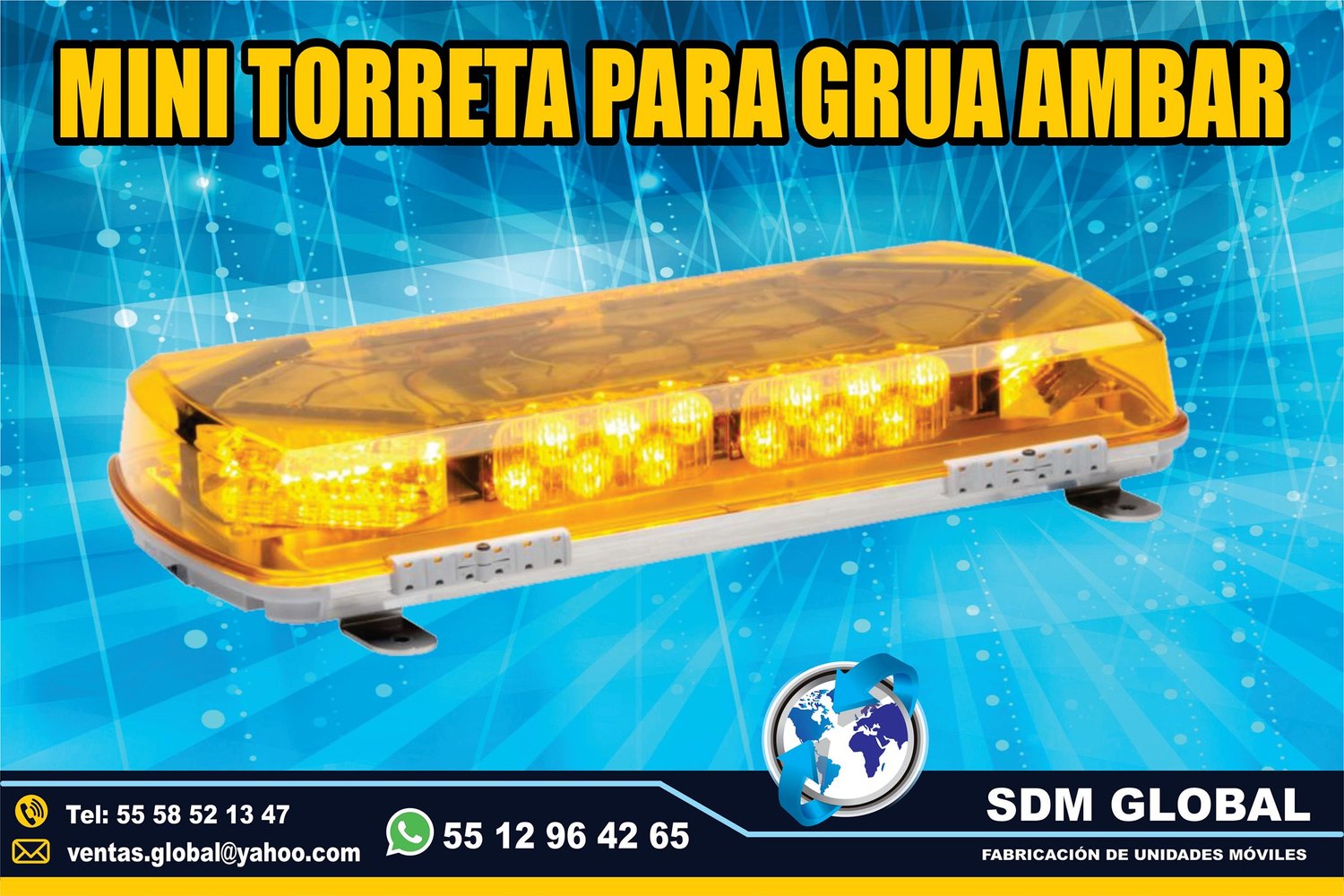 Venta de Luces Perimetrales Auxiliares para Gruas