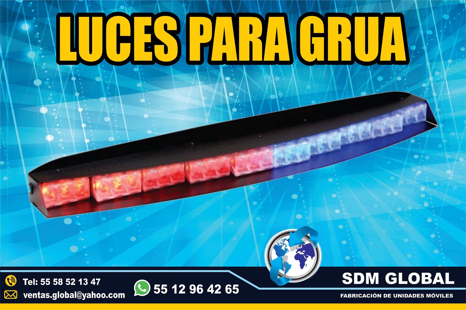 Venta de Luces Perimetrales Auxiliares para Gruas