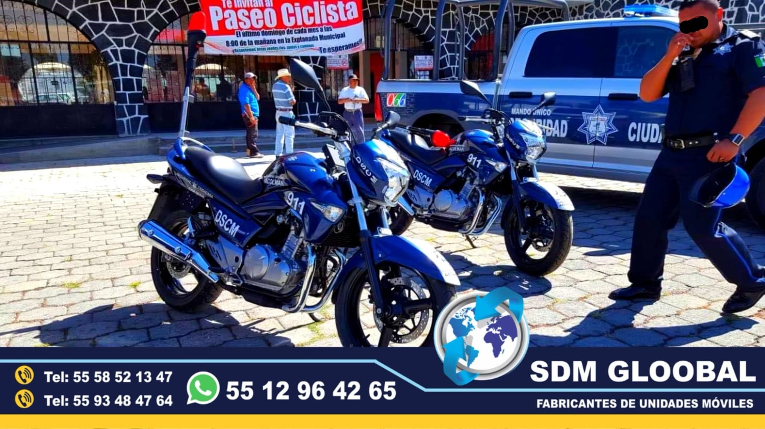 Venta Fabricacion Conversion y Equipamiento de MotoPatrullas cuatrimotos bicicletas     