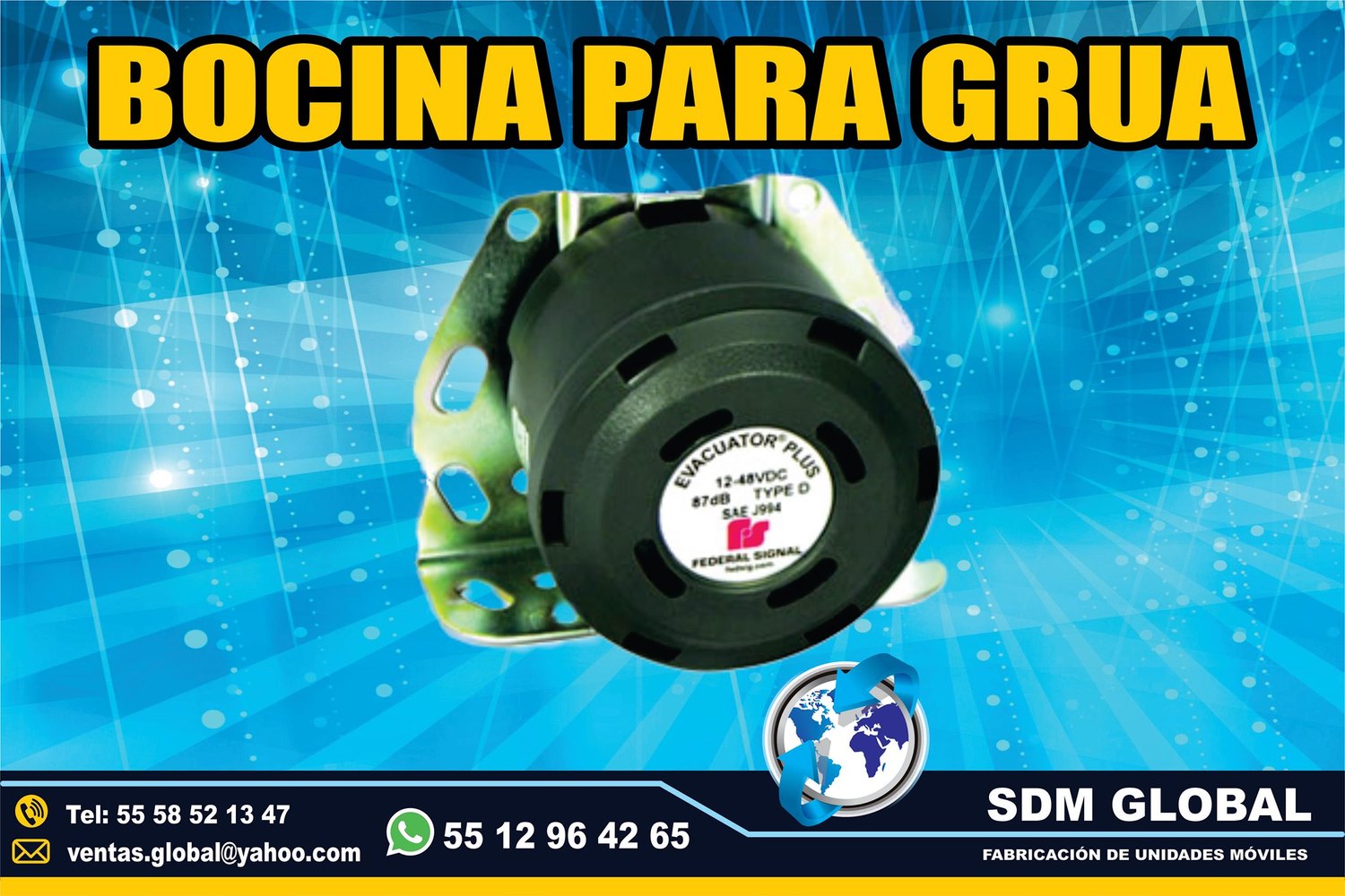 VENTA DE BOCINA Federal Signal