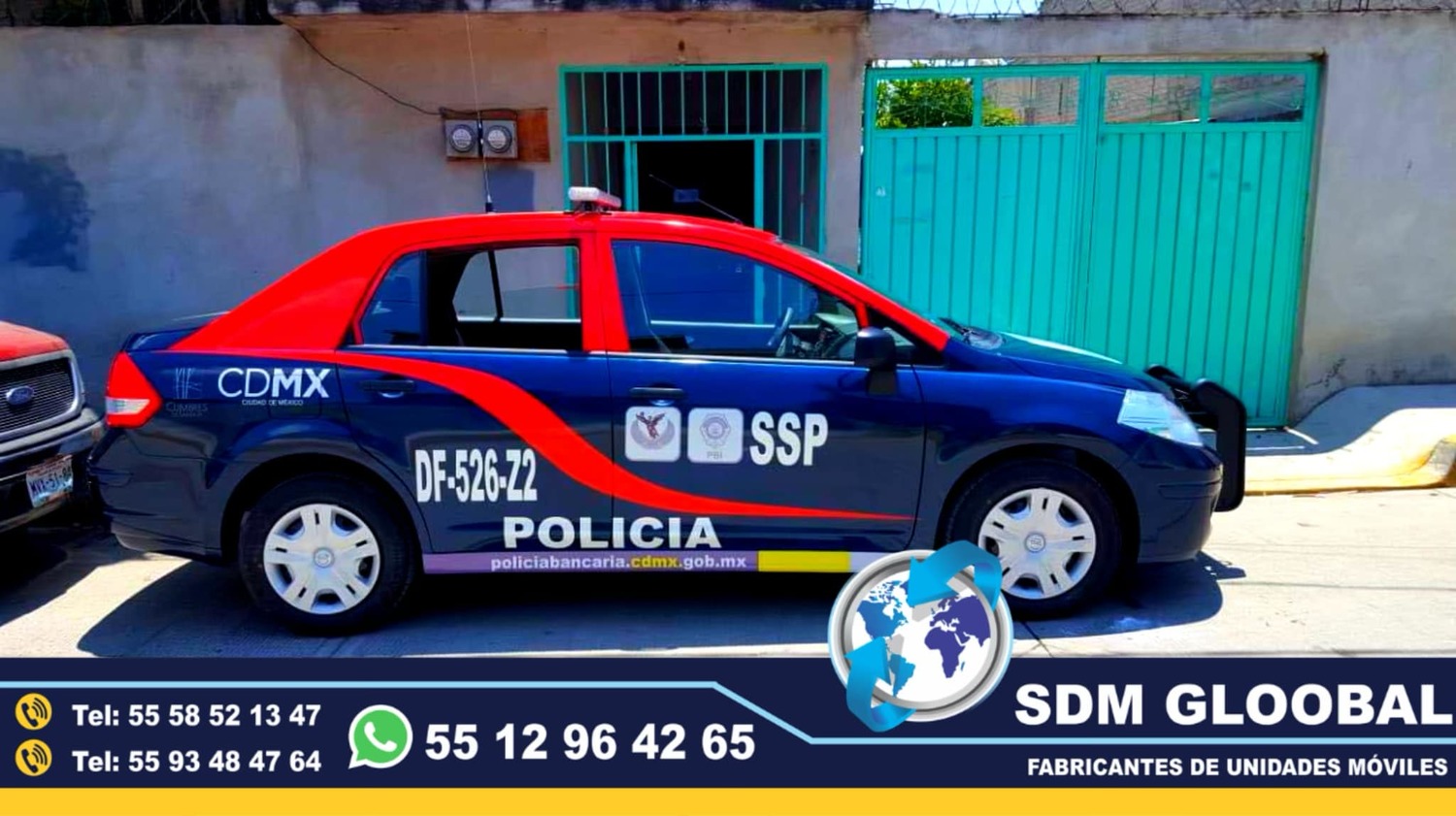 Fabrica de Patrullas Sedan&nbsp; Conversion Equipamiento Venta<br>