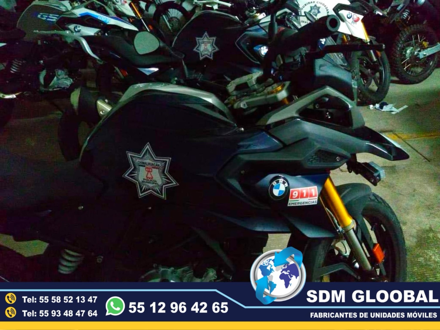 Venta Fabricacion Conversion y Equipamiento de MotoPatrullas cuatrimotos bicicletas     