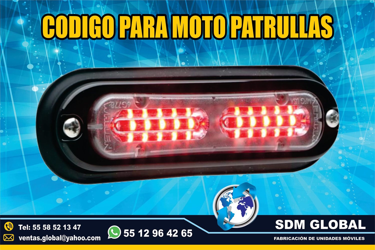 Venta de Luces Perimetrales Auxiliares para Gruas