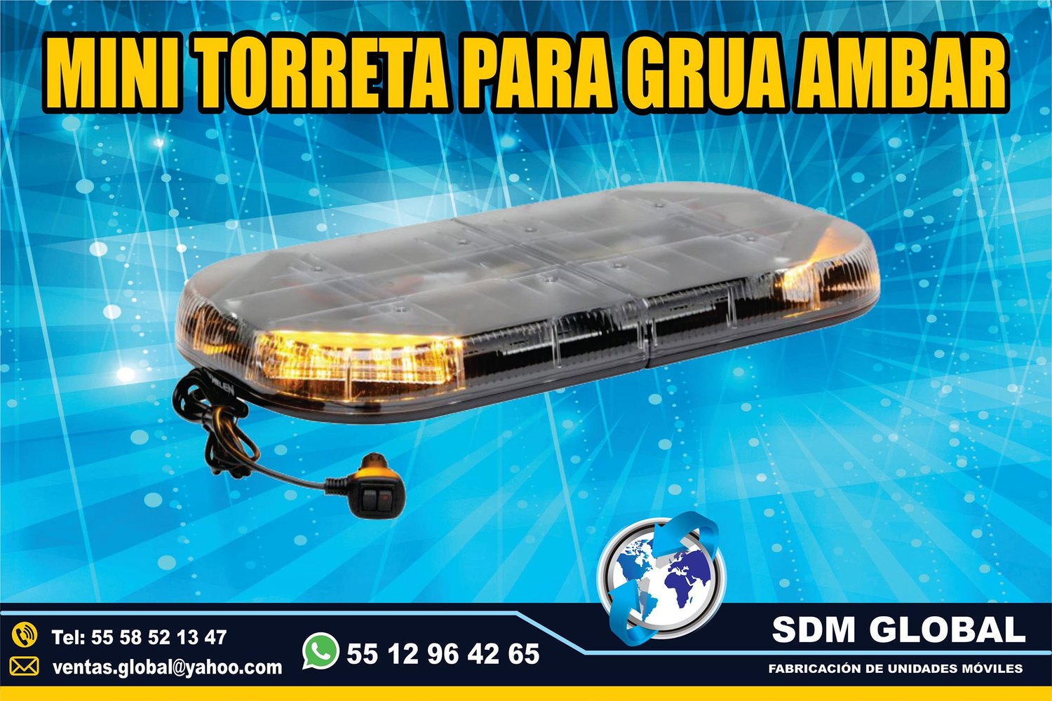 Venta de Luces Perimetrales Auxiliares para Gruas