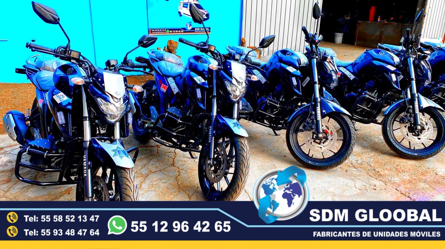 Venta Fabricacion Conversion y Equipamiento de MotoPatrullas cuatrimotos bicicletas     