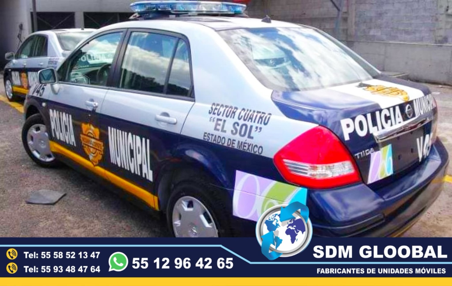 Fabrica de Patrullas Sedan&nbsp; Conversion Equipamiento Venta<br>