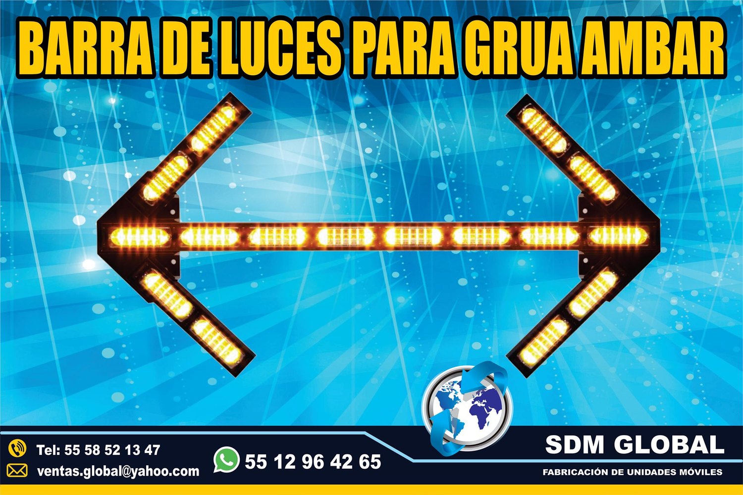 Venta de Luces Perimetrales Auxiliares para Gruas