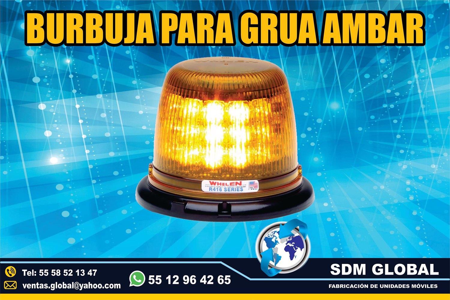 Venta de Luces Perimetrales Auxiliares para Gruas