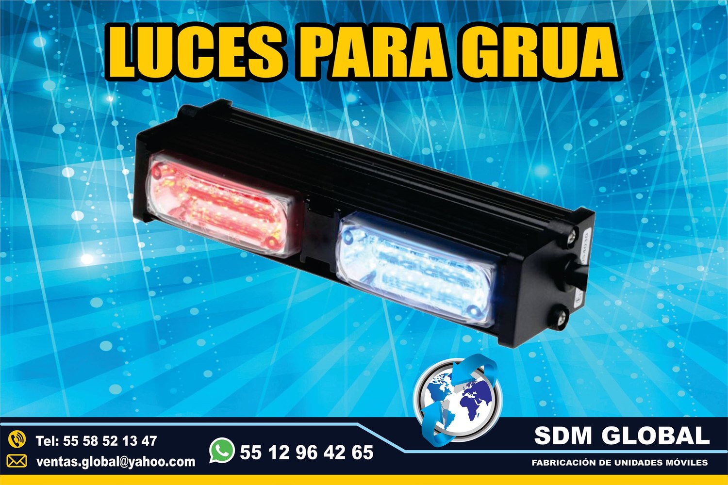 Venta de Luces Perimetrales Auxiliares para Gruas