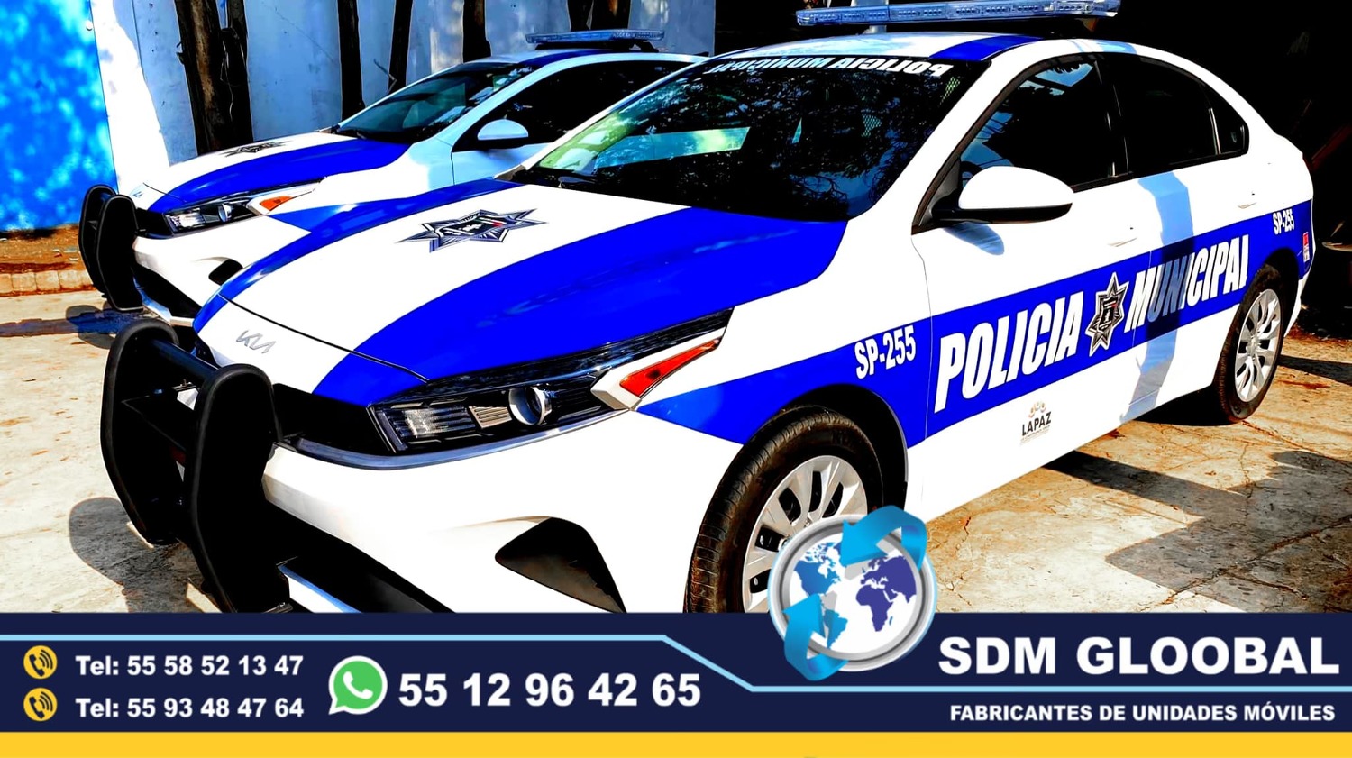 Fabricantes de Patrullas Sedan Conversion Equipamiento Venta 