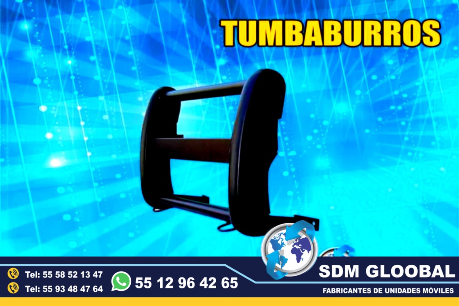 Fabricacion y venta de tumbaburros para patrullas pick up camioneta <br>