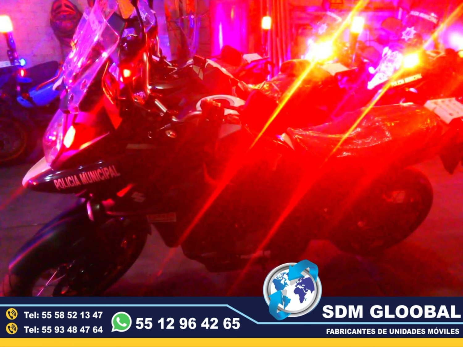 Venta Fabricacion Conversion y Equipamiento de MotoPatrullas cuatrimotos bicicletas     