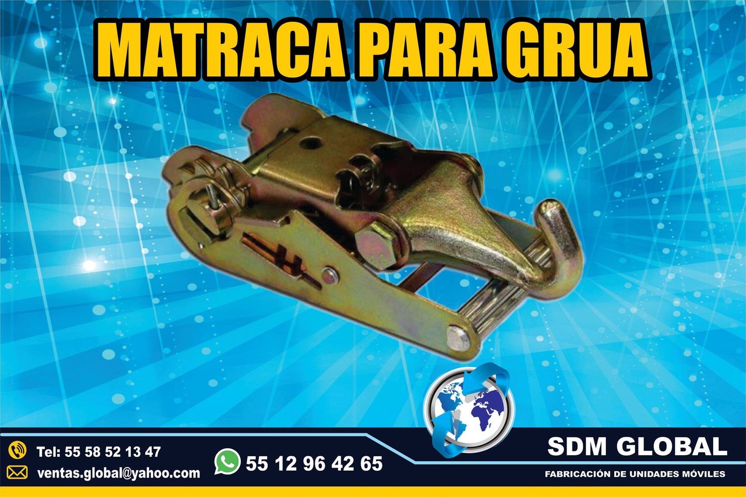 VENTA DE MATRACAS DE AMARRE para gruas&nbsp;<br>