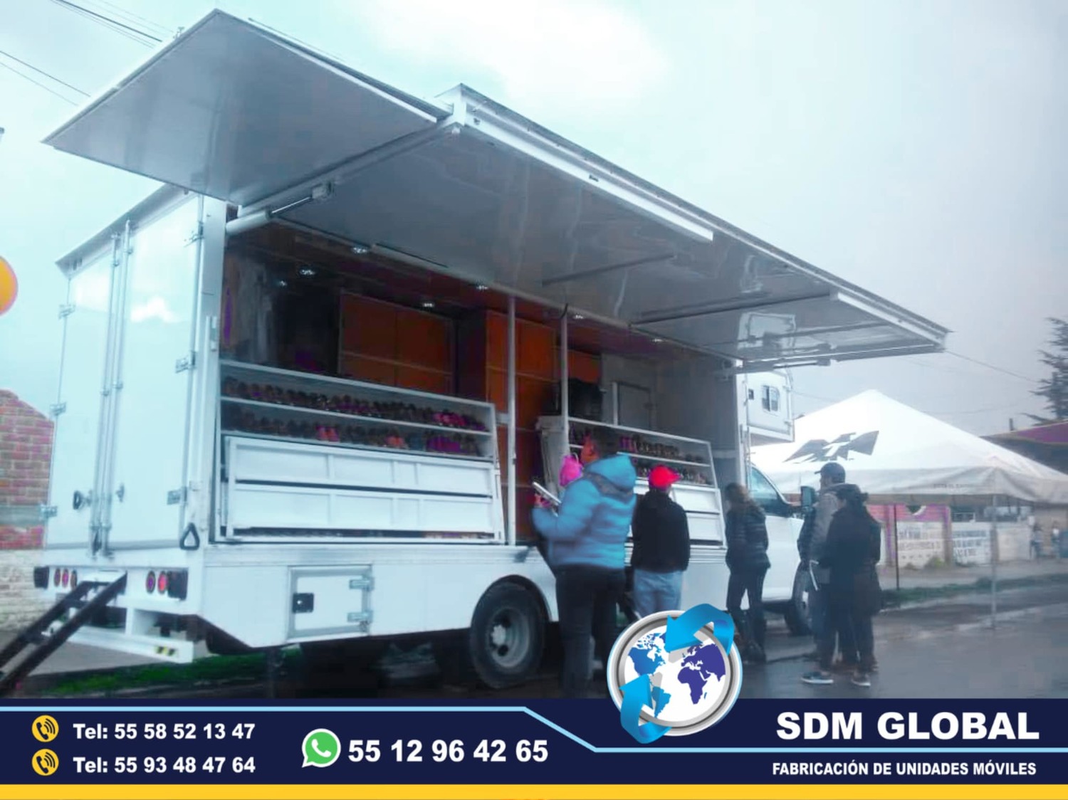 Venta de Unidad Movil para venta de productos varios hecho en Mexico   