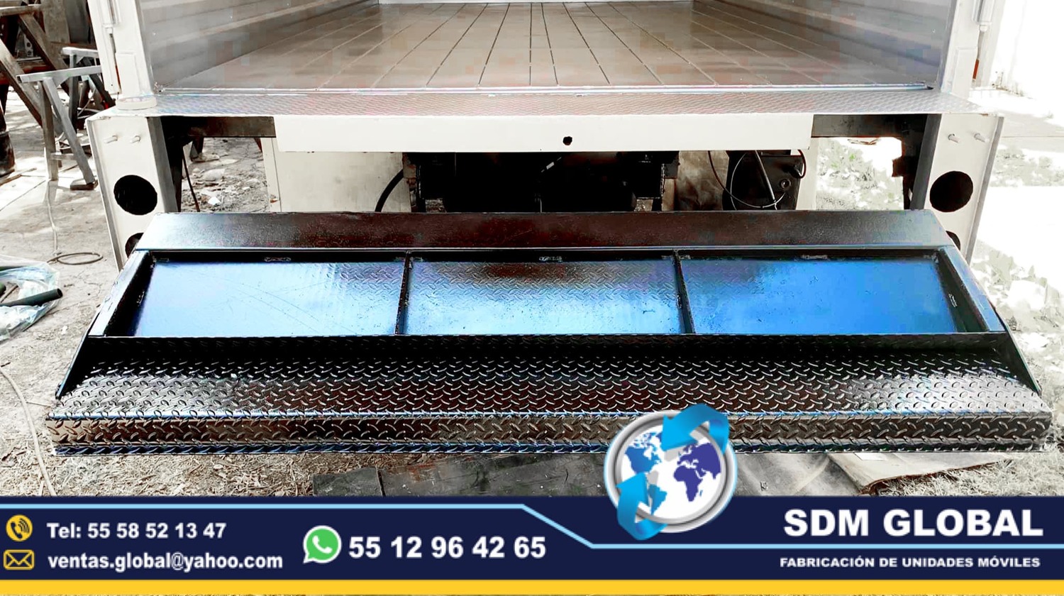 Fabricantes de Rampas Hidraulicas para camioneta y camion de carga <br>